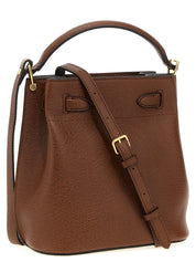 Brown Calfskin Crossbody Bag