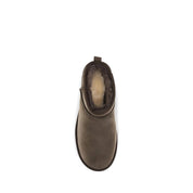 UGG Brown Leather Ankle Boots
