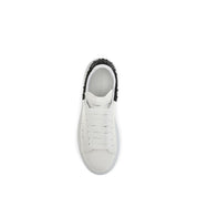 Alexander McQueen White Calf Leather Bos Taurus Chunky Sneakers