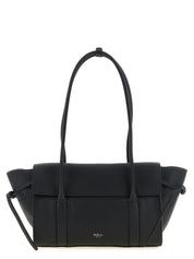 Black Calfskin Shoulder Bag