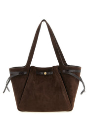 Brown Bovine Leather Tote Bag