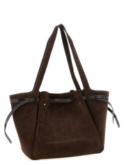 Brown Bovine Leather Tote Bag