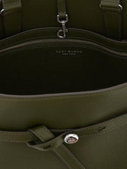 Bicolor Cowhide Handbag