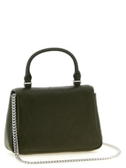 Bicolor Cowhide Handbag