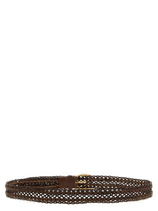 Brunello Cucinelli Brown Calfskin Belt