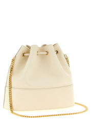 Valentino Garavani White Lamb Leather Crossbody Bag