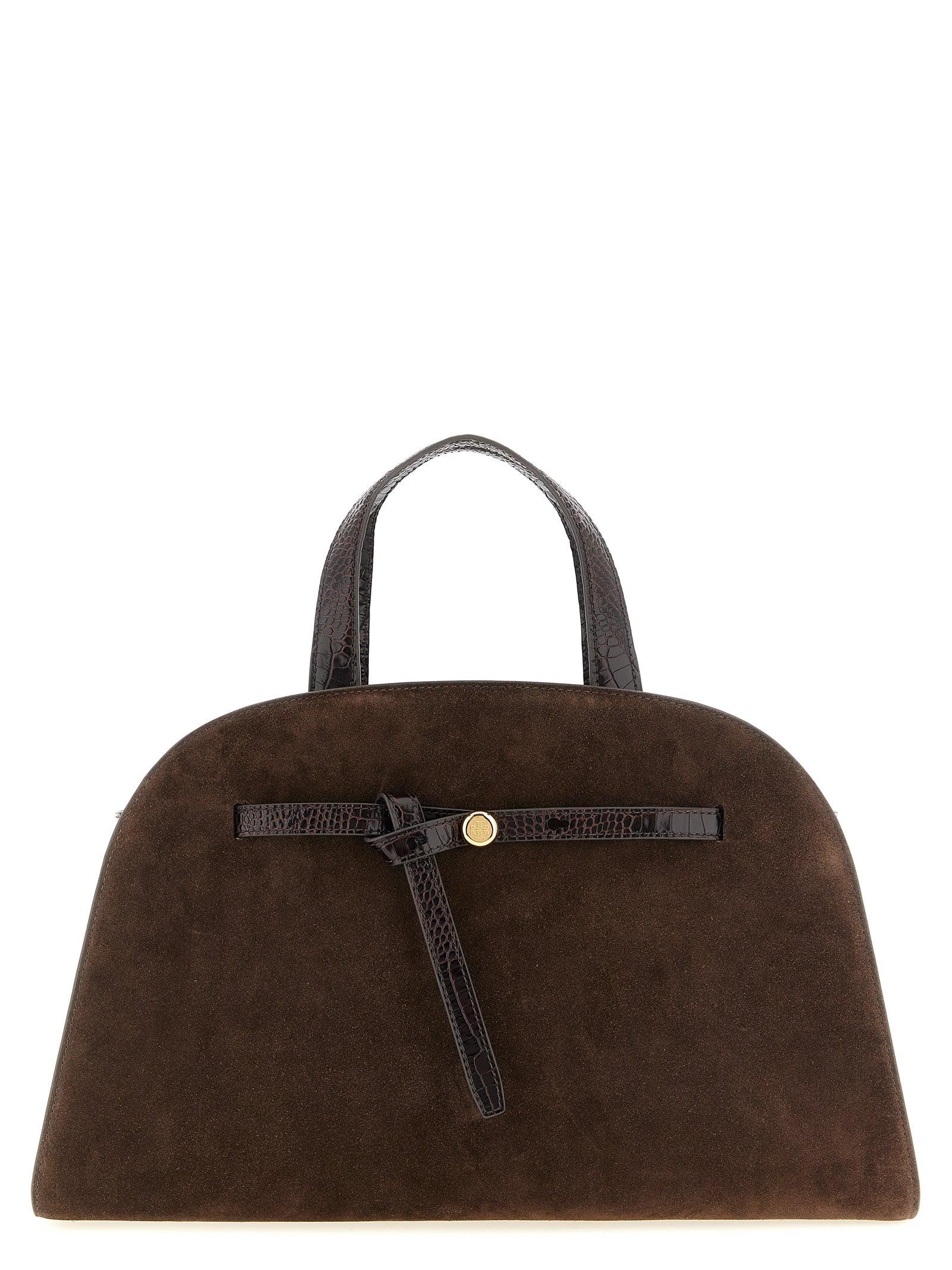 Tory Burch Brown Bovine Leather Crossbody Bag