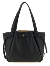 Tory Burch Black Cowhide Tote Bag