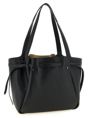 Tory Burch Black Cowhide Tote Bag