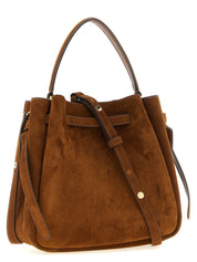 Tory Burch Brown Bovine Leather Crossbody Bag