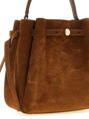 Tory Burch Brown Bovine Leather Crossbody Bag