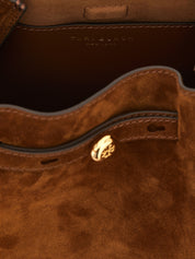 Tory Burch Brown Bovine Leather Crossbody Bag