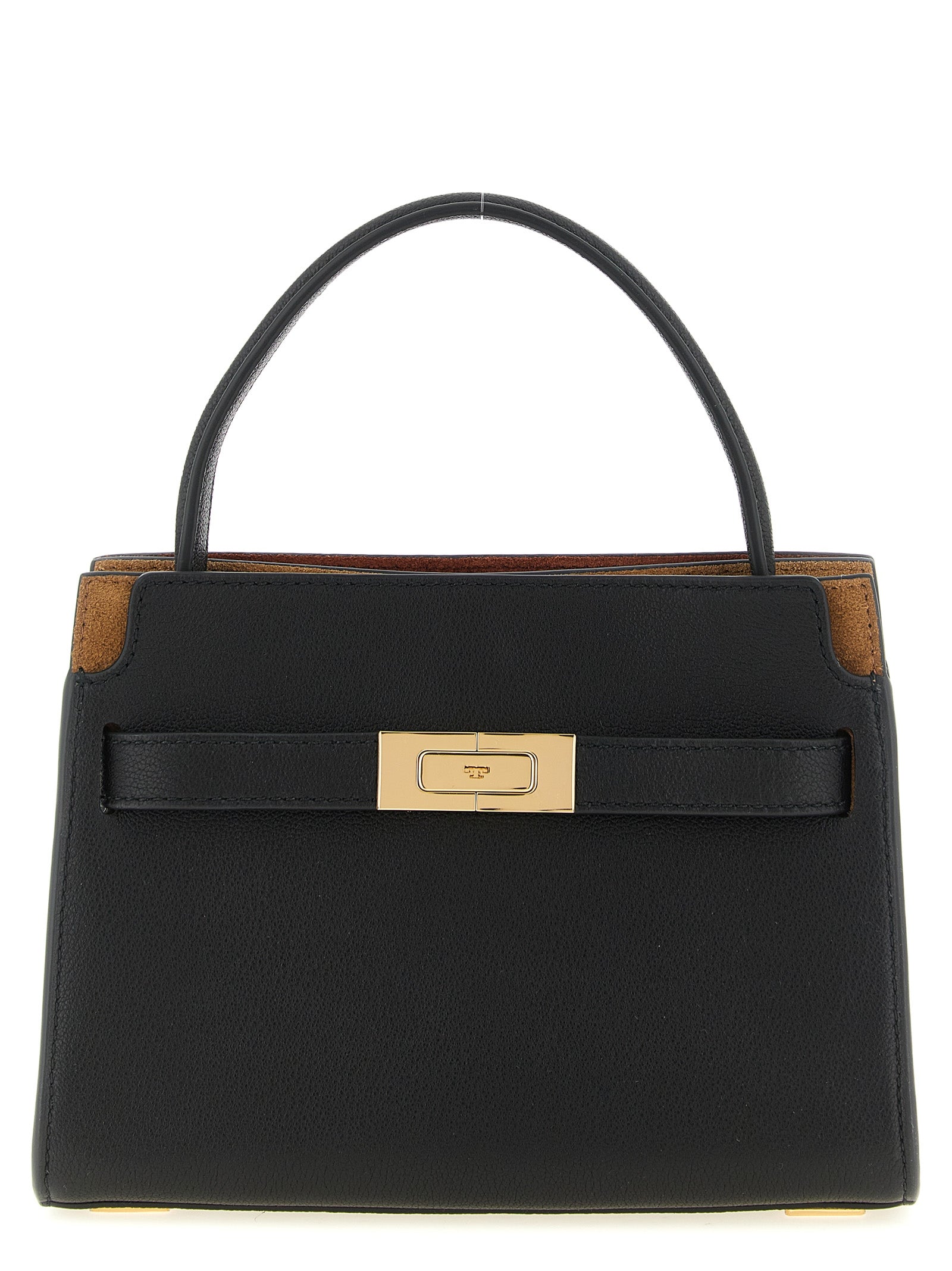 Tory Burch Black Lambskin Crossbody Bag