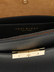 Tory Burch Black Lambskin Crossbody Bag