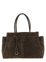 Tod's Brown Calfskin Handbag