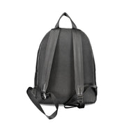 Black Polyester Women's Backpack