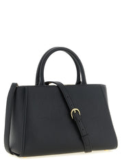 Elisabetta Franchi Black Polyester Tote Bag