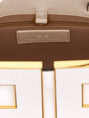 White Polyester Tote Bag