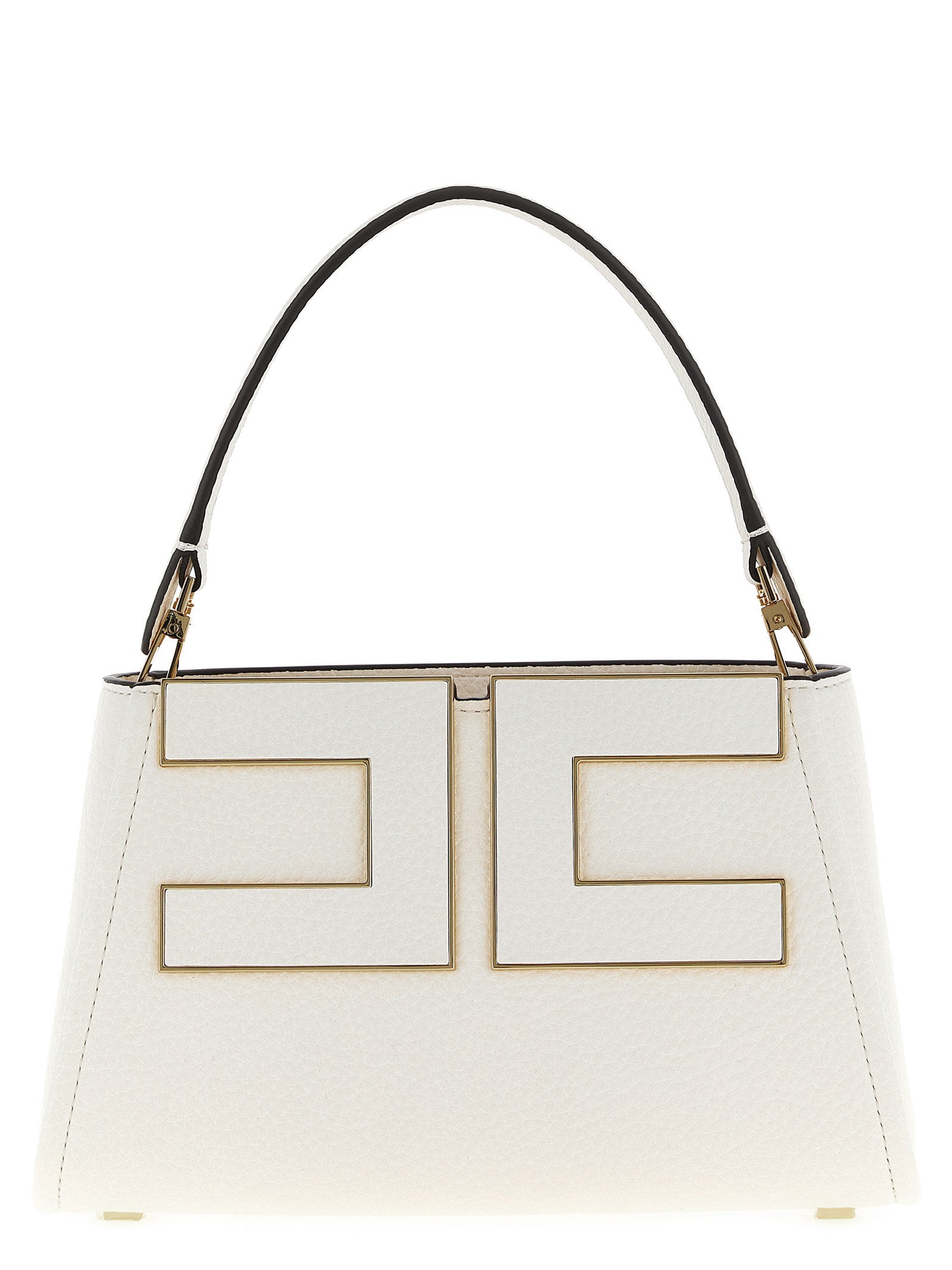 White Polyester Handbag
