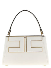 White Polyester Handbag
