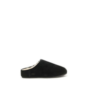 UGG Black Leather Mules