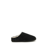 UGG Black Leather Mules