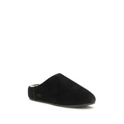 UGG Black Leather Mules