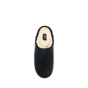 UGG Black Leather Mules