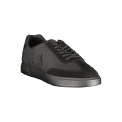 Calvin Klein Black Polyester Men's Sneaker