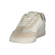 Calvin Klein White Polyester Men's Sneaker