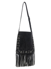 Valentino Garavani Black Calfskin Shoulder Bag
