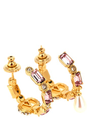 Valentino Garavani Gold Brass Earrings