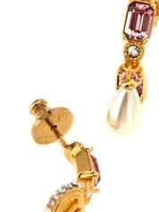 Valentino Garavani Gold Brass Earrings