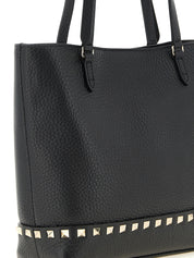 Valentino Garavani Black Calfskin Shoulder Bag