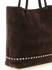 Valentino Garavani Brown Calfskin Shoulder Bag