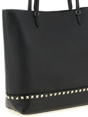 Valentino Garavani Black Calfskin Shoulder Bag