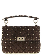 Valentino Garavani Brown Calfskin Crossbody Bag