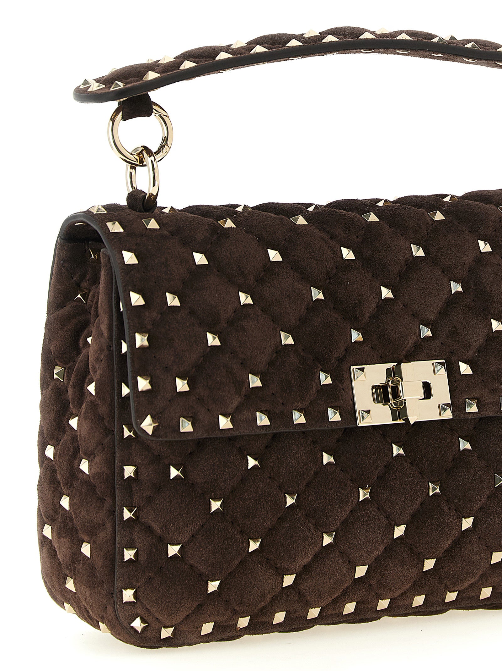 Valentino Garavani Brown Calfskin Crossbody Bag