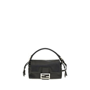 Fendi Black Lamb Ovis Aries Aries Shoulder Bag