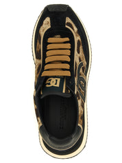 Dolce & Gabbana Multicolor Cotton Low Top Sneakers