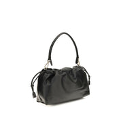 Fendi Black Calf Leather Bos Taurus Shoulder Bag