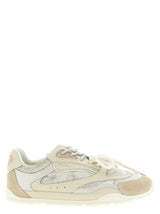 PINKO White Leather Low Top Sneakers