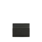 Fendi Black Polyester Wallet