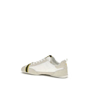 Fendi Gray Fabric Athletic Sneakers