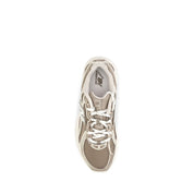 New Balance Beige Fabric Athletic Sneakers
