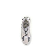 New Balance Gray Suede Leather Athletic Sneakers
