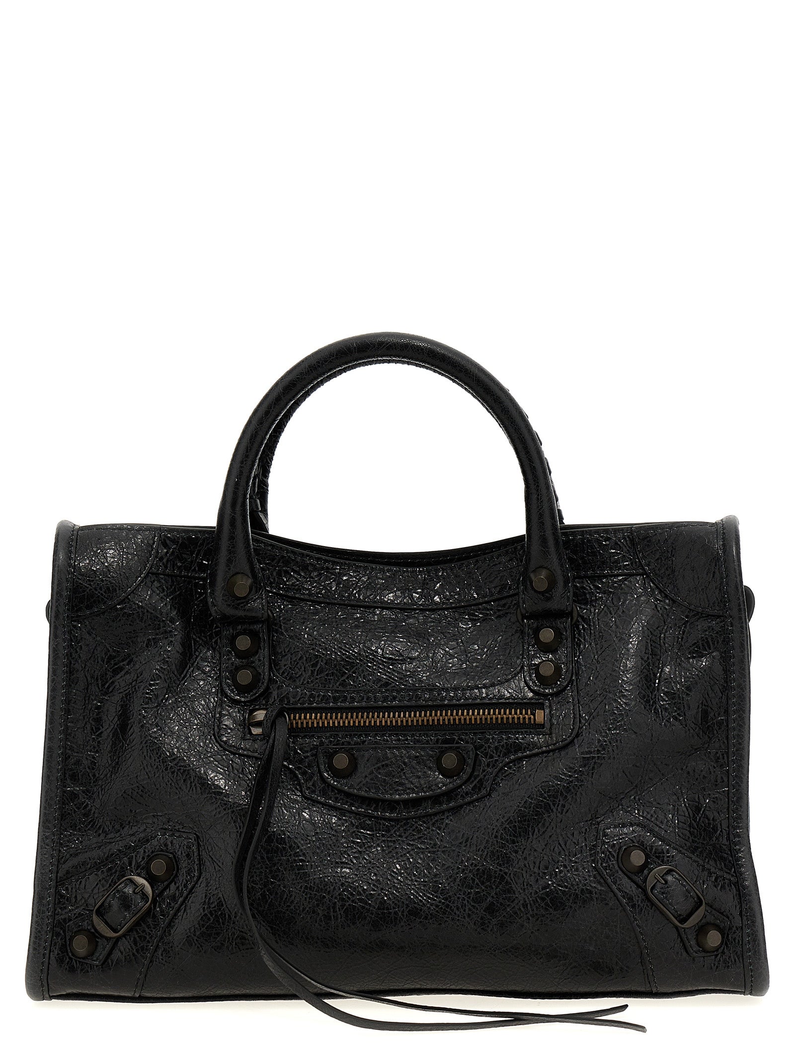 Balenciaga Black Lamb Leather Handbag