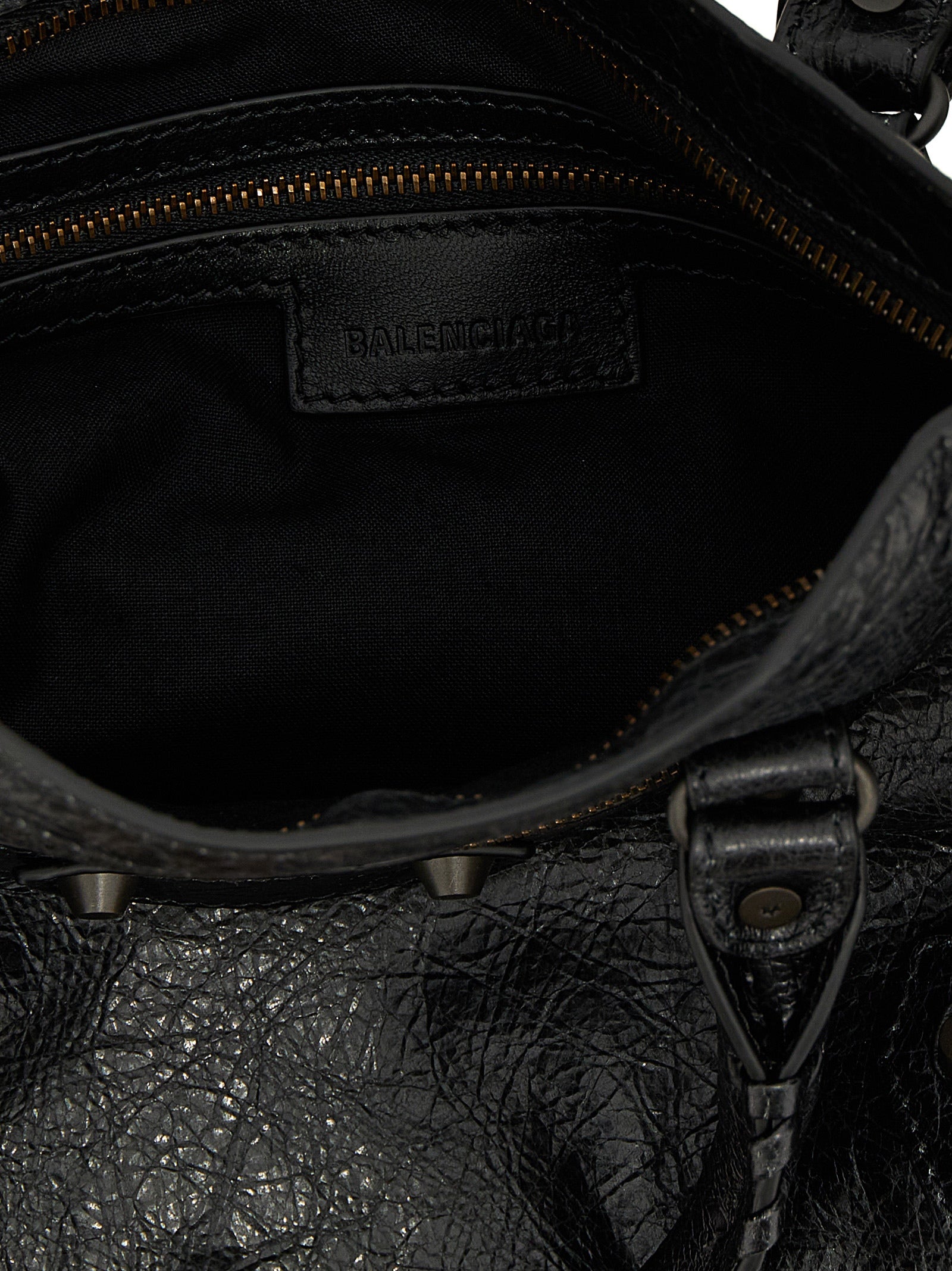 Balenciaga Black Lamb Leather Handbag