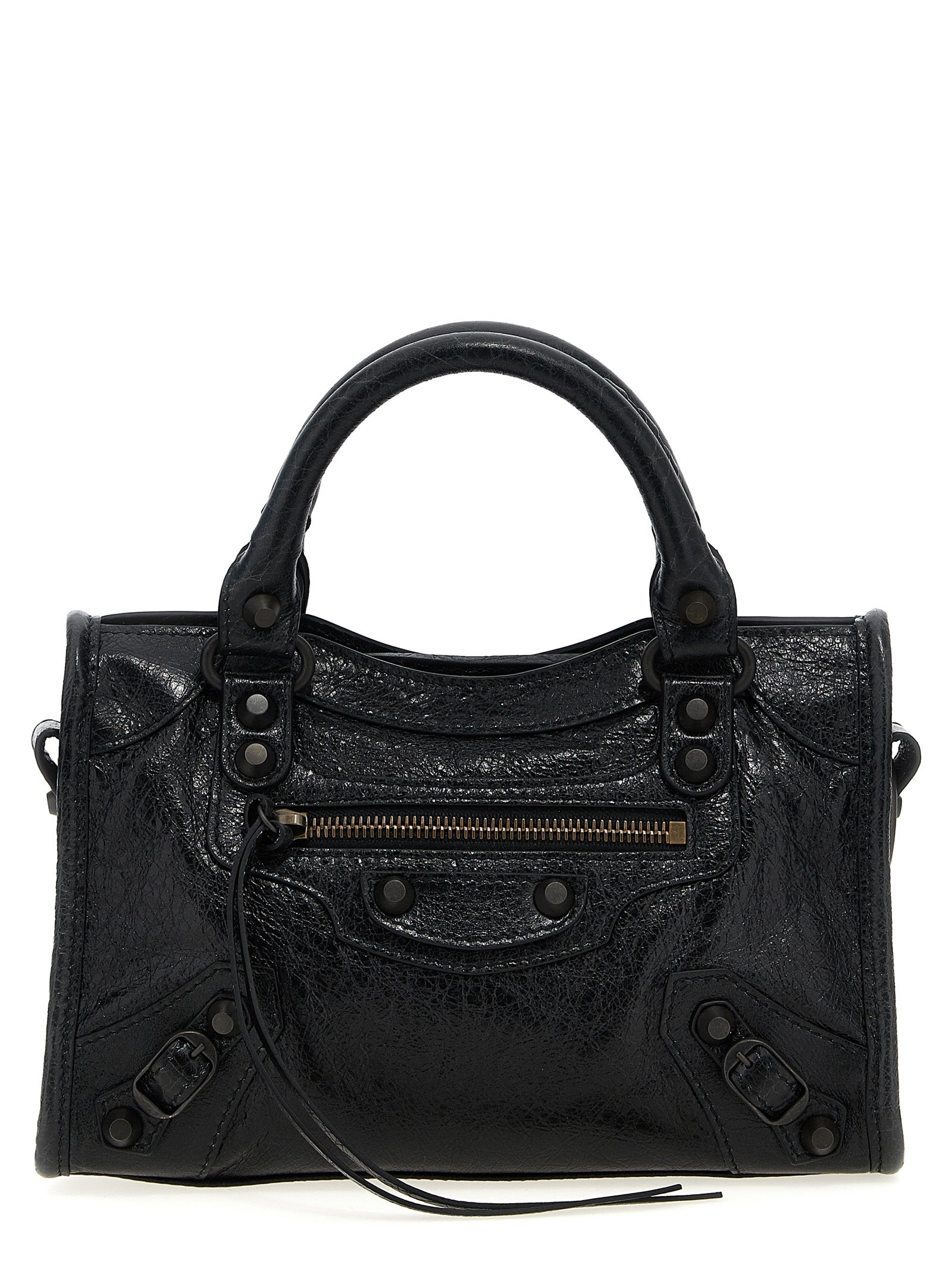 Balenciaga Black Lamb Leather Handbag