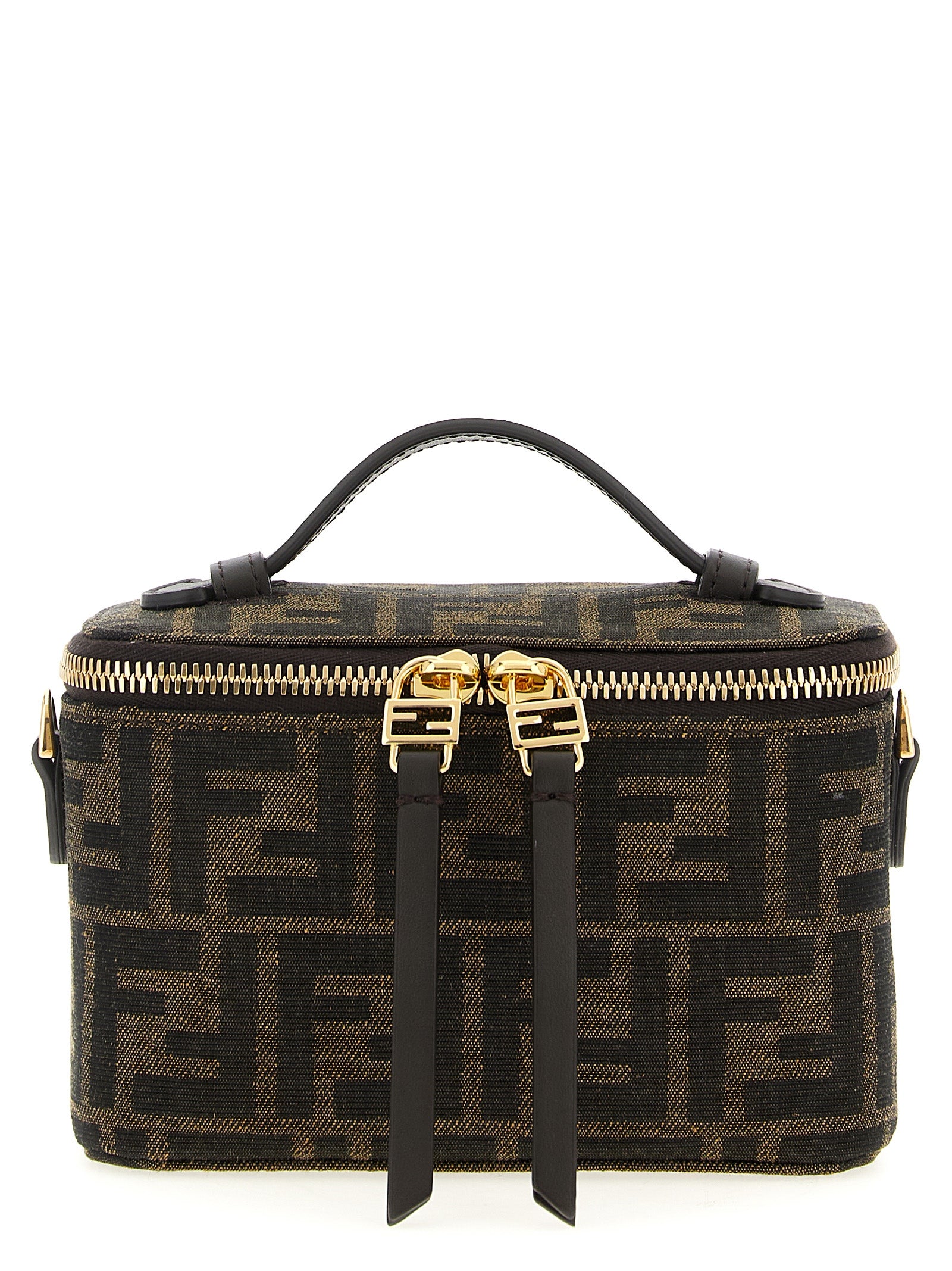 Fendi Brown Polyester Handbag